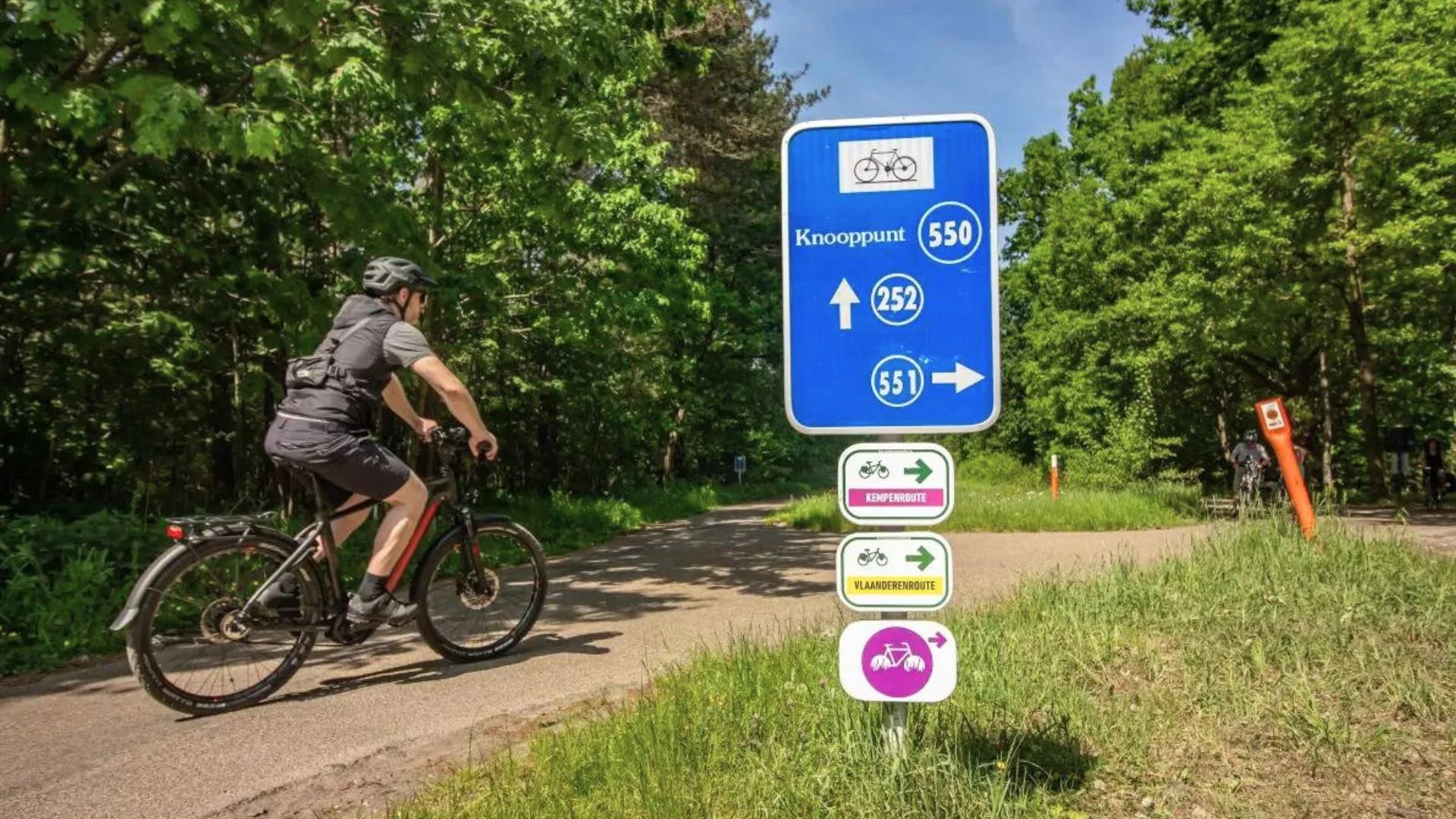 A sinalização para cicloturismo na Alemanha e o sistema Radroutenplaner NRW