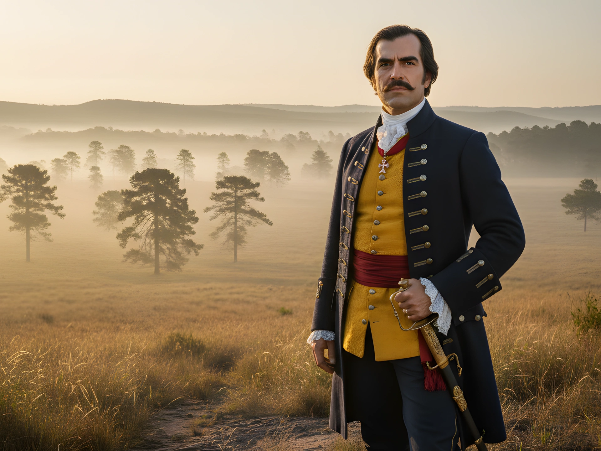 Retrato imaginado de Cristóvão Pereira de Abreu em traje do século XVIII, renderizado por Ivan Mendes para o artigo atual com base na imagem do Jornal Cruzeiro do Sul (2004), Arquivo Municipal de Ponte de Lima.